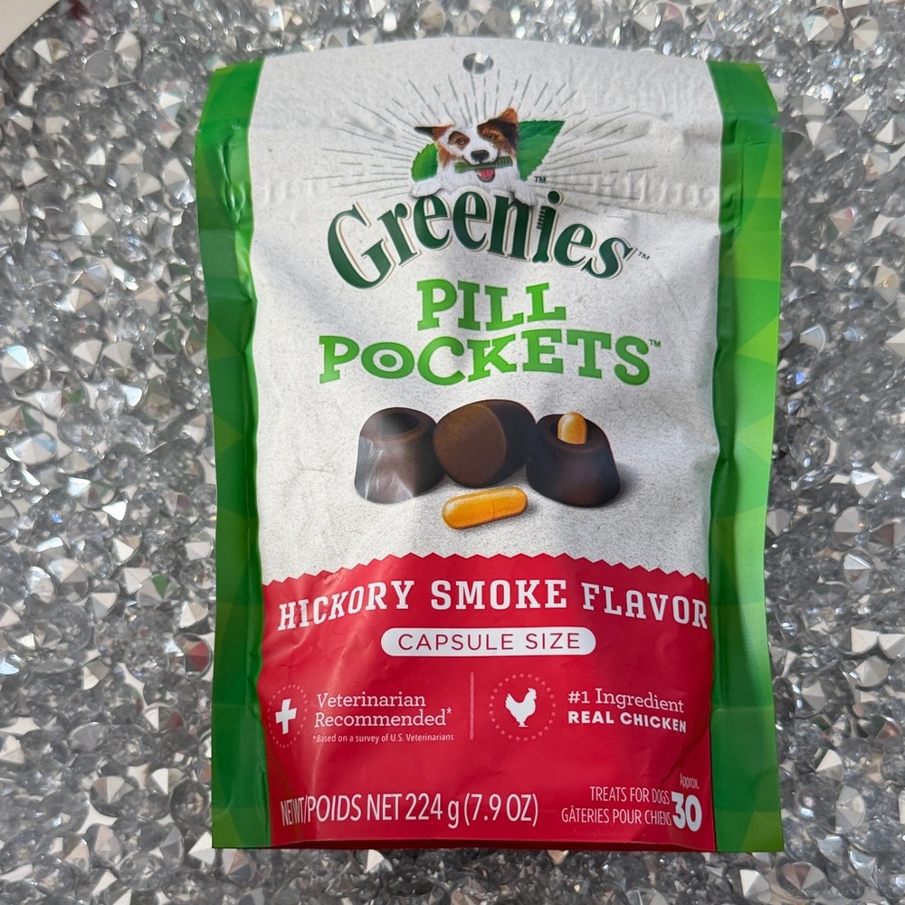 Hickory Smoke Flavor Pill Pockets for Dogs
